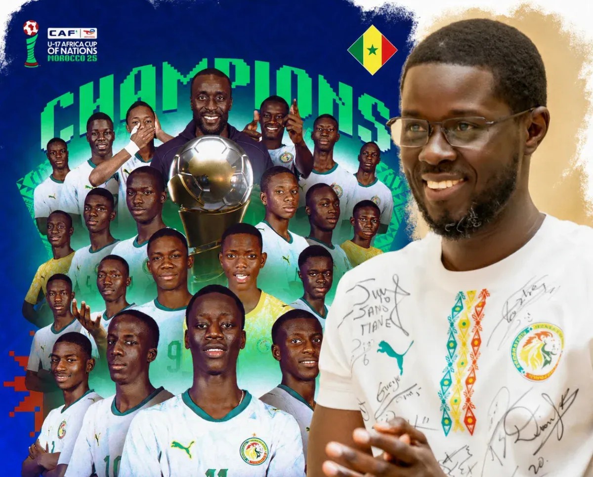 Les Lionceaux doublement champions d'Afrique reçoivent 311 millions du Président